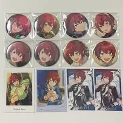 あんスタ 朱桜司 缶バッジ ぱしゃっつ 招募ポラロイド スタフォニ