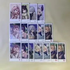 にじさんじ　チェキ風カード　ウィンターデート2023