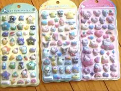 正規品　サンリオコットンパフィシール3枚