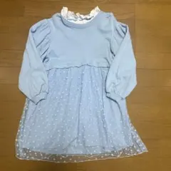 SHOO・LA・RUE キッズ ワンピース ライトブルー 120cm