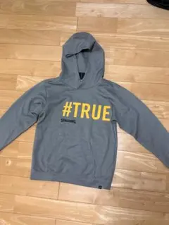 SPALDING #TRUE パーカー グレー