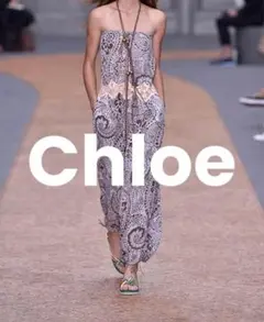Chloe クロエ サロペット シフォン レース 38のサムネイル