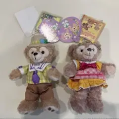 ダッフィーとフレンズ ストラップ ぬいぐるみバッチ 2015年