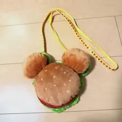 ミッキー ハンバーガー ショルダーバッグ