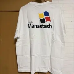Manastash ホワイト Tシャツ　ＸＬ