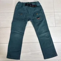 DOUBLE.B ベルト付き カーゴパンツ