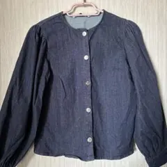 デニムブラウス