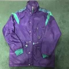 80s アディダス　ナイロンジャケット　L〜XLサイズ　フード欠品