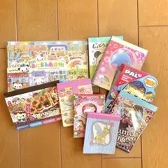 平成キャラクター文房具セット メモ帳・シール