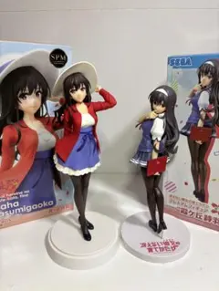 冴えない彼女の育てかた フィギュア プライズ　霞ヶ丘詩羽　2点