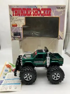 昭和レトロ】当時もの ラジコン ニッサン サファリ 1/16 - メルカリ