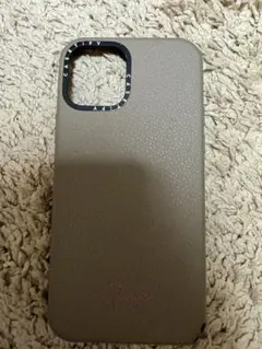 CASETiFY iPhoneケース ベージュ レザー風　12pro