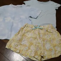 UNIQLO 女の子 130 ドライTシャツ エアリズム パンツ まとめ