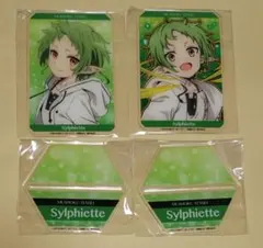 限定品 2種類セット 無職転生 シルフィエット アクリルトレーディングカード 限定品 2種類セット 無職転生 シルフィエット アクリルトレーディング
