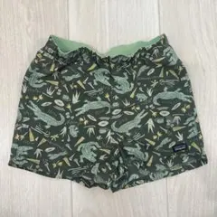 【送料込み】パタゴニア　バギーズショーツ　キッズ　ワニ柄　3T