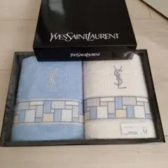 Yves Saint Laurent タオルセット ゲストタオル 2枚組