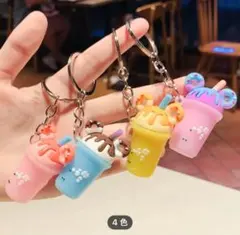 ディズニー　ミッキー　フードモチーフ　キーホルダー　キーリング