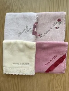 Maison de FLEUR ハンカチ 4点セットのサムネイル