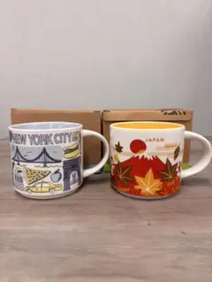 【限定品】スターバックスBeen There Seriesマグカップ 2点セット