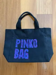PINKO 00sスパンコールロゴ トートバッグのサムネイル