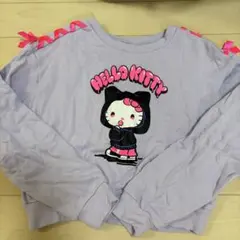 サンリオ　ハローキティ　しまむら　長袖　150 トレーナー　パープル