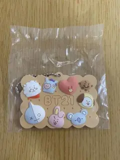 BT21  L賞　ふっくらラバーチャーム　ALL