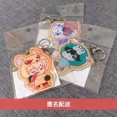 ヒロアカ アニマルmochocho アクリルキーホルダー 緑谷 爆豪 轟