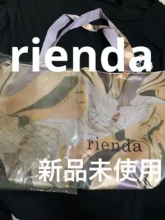 rienda 花柄トートバッグ。新品未使用。のサムネイル