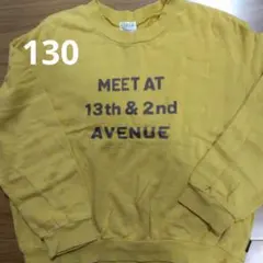 F.O.KIDS キッズ トレーナー イエロー 130cm