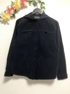 エディーバウアー　コーデュロイシャツ　フード　トップス　ボタン
