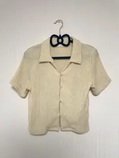 【美品】MOUSSY マウジー 半袖シャツ 襟 イエロー Tシャツ カーディガンのサムネイル