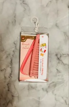 平成レトロ希少激レアハローキティ ポーチとヘアブラシセット ハローキティ oneway ポーチ ブラシ ミラー 平成レトロ ラメ｜Yahoo