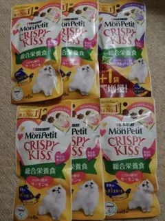 モンプチ クリスピーキッス 6袋セットのサムネイル