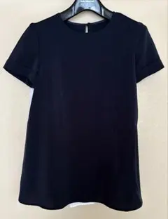 23区 バイカラー バックフレア カットソー 半袖のサムネイル