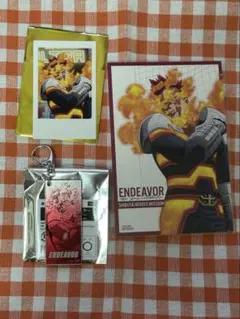 ヒロアカ　東急グループコラボ　エンデヴァー　3点