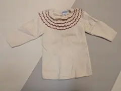 Jacadi★スカラップ襟 ニットワンピース★アイボリー