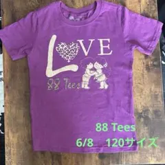 88 Tees ハワイ 120サイズ Tシャツ 紫のサムネイル