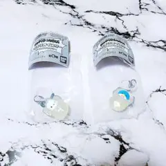 ガチャ サンリオ オイスター めじるしアクセサリー ポチャッコ タキシードサム