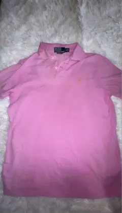 Polo by Ralph Lauren ピンク ポロシャツ M