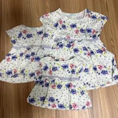 hakka kids お揃いチュニック150.110.80㎝