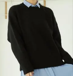 ORiental TRaffic ニット 長袖 黒のサムネイル