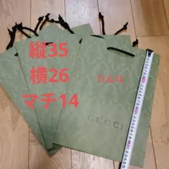 紙袋　ショッパー　エコバッグ　ギフト　手提げ袋　プレゼント　グッチ　GUCCI