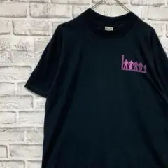 USA製90sヴィンテージTシャツ！シングルステッチ　ブラック半袖古着　L 16