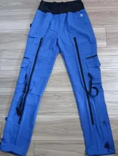ZUMBA WEAR カーゴパンツ ブルーSサイズ
