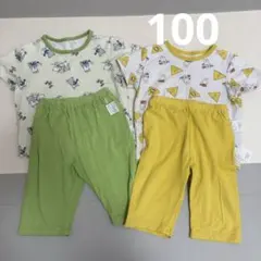 UNIQLO 半袖　パジャマ　100 2枚セット　ミッフィー　こぐまちゃん