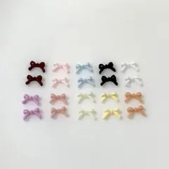 ミニリボン　ネイルパーツ　20個