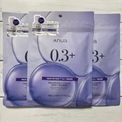 Anua RETINOL 0.3 NIACIN ナイトケアマスク 3個セットのサムネイル
