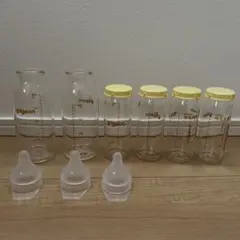 ピジョン　母乳実感　病産院用哺乳瓶　直付けタイプ　200ml 100ml セット