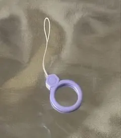 iFace パープルリング型スマホストラップ