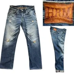 鬼ヒゲ 赤耳 ハリウッドランチマーケット デニム パンツ W29 xpvのサムネイル